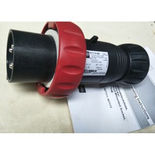 Phích cắm STAHL 3P 32A 6h chống nước IP66. Germany