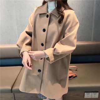 Áo khoác dạ dáng dài đẹp - Hàng order