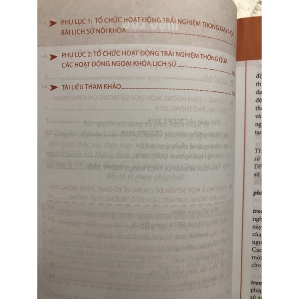 Sách - Tổ chức Dạy học trải nghiệm trong môn Lịch Sử và Địa lí THCS Phần Lịch Sử (theo Chương trình GDPT2018 và SGK mới)