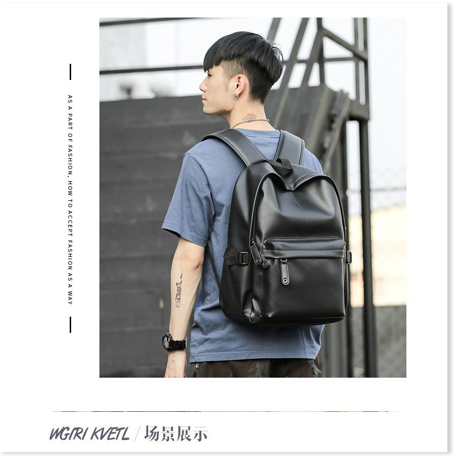 Balo da thời trang cao cấp màu đen full – MOYYI B3