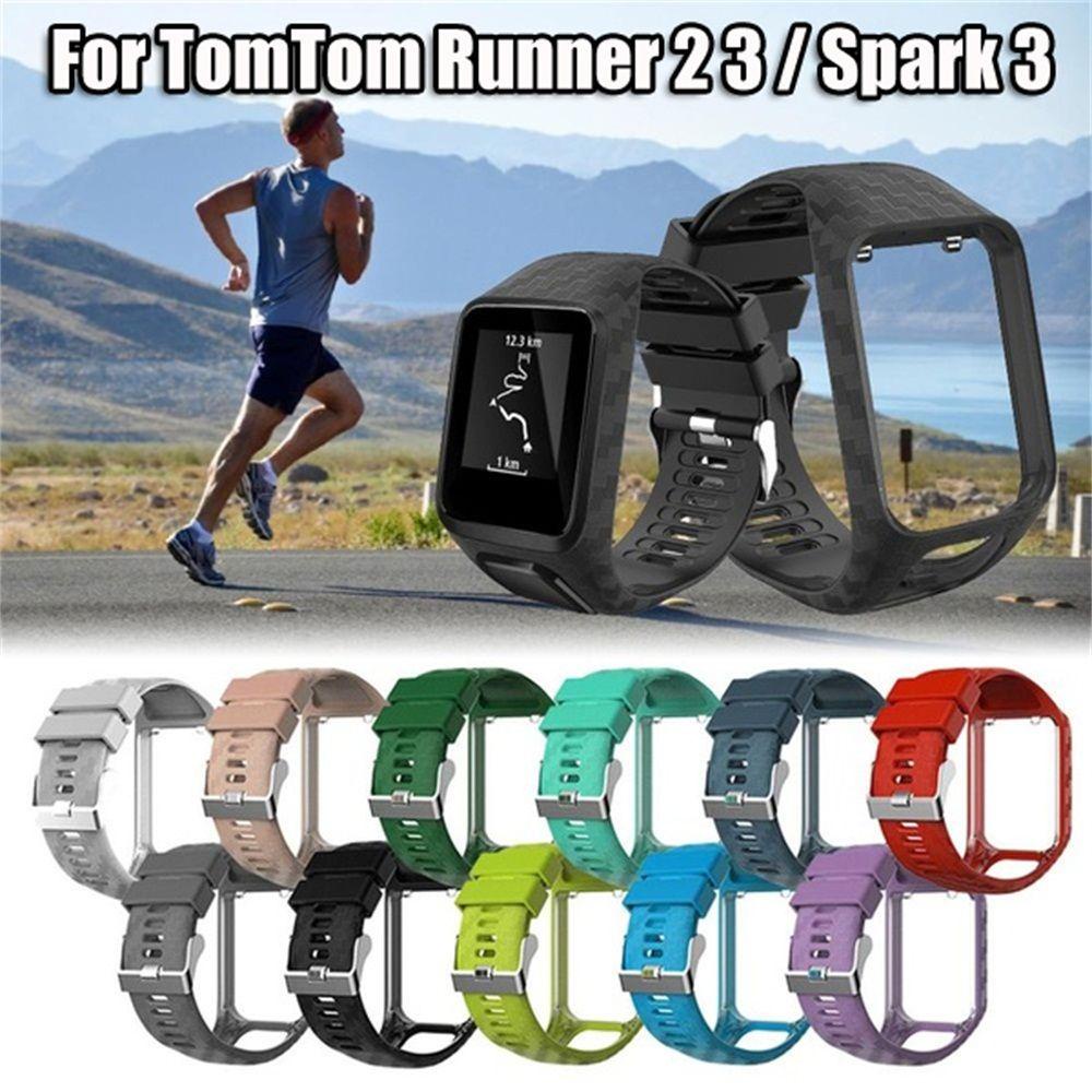 Dây Đeo Đồng Hồ Thể Thao 3D Cho TomTom Runner 2 3 Spark 3 Adventurer GPS