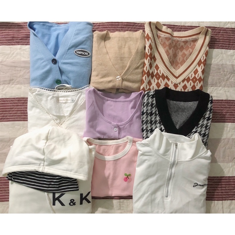 Pass set váy, áo cardigan, áo hoodie ..