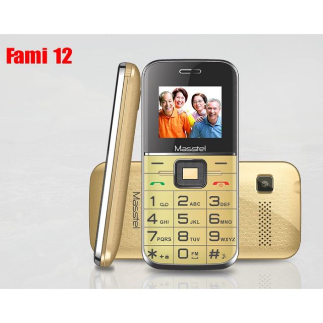 Điện thoại Masstel Fami 12 ( máy người già)