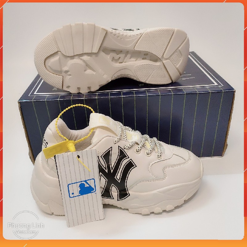 Giày thể thao nữ Phuong linh 86 shop giày Sneakers NY LA Hàn Quốc tăng chiều cao Nam Nữ bản đế tách chuẩn