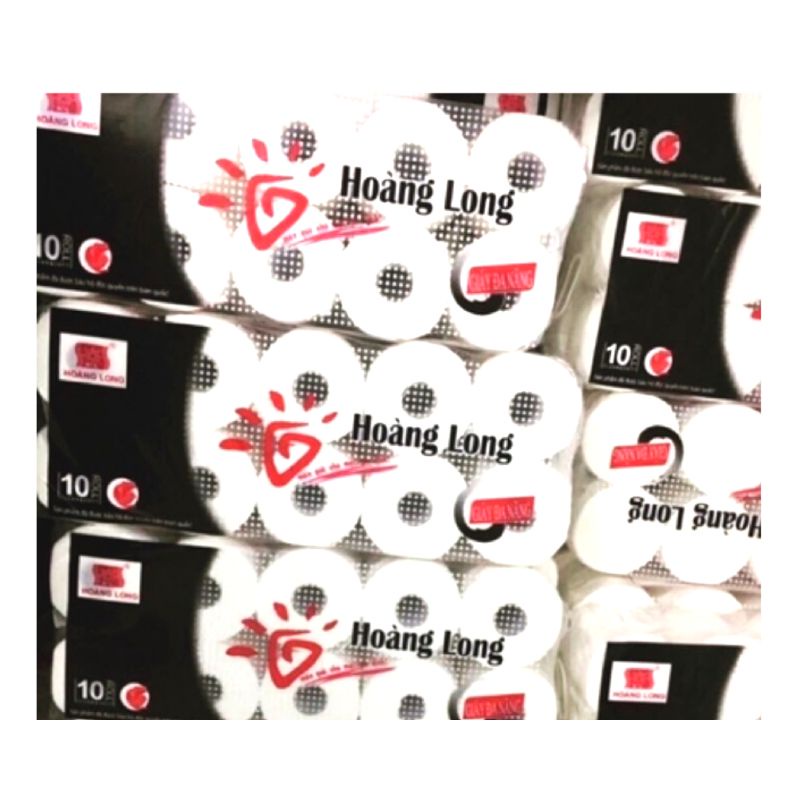 Giấy vệ sinh Hoàng Long, Hàn Quốc bành 10 cuộn đa năng