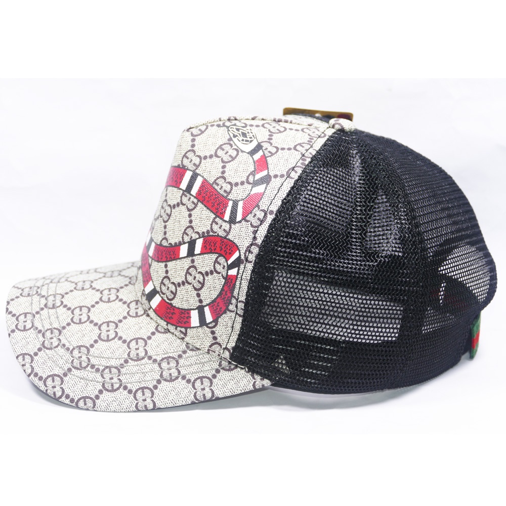 Nón kết lưới In hình CON RẮN độc đáo cao cấp, khóa gài - Kiểu dáng thời trang cá tính thích hợp cho mọi người