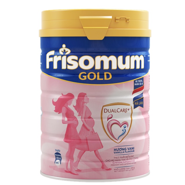Sữa bột Frisomum Hương vani/Hương Cam Lon 400_900g