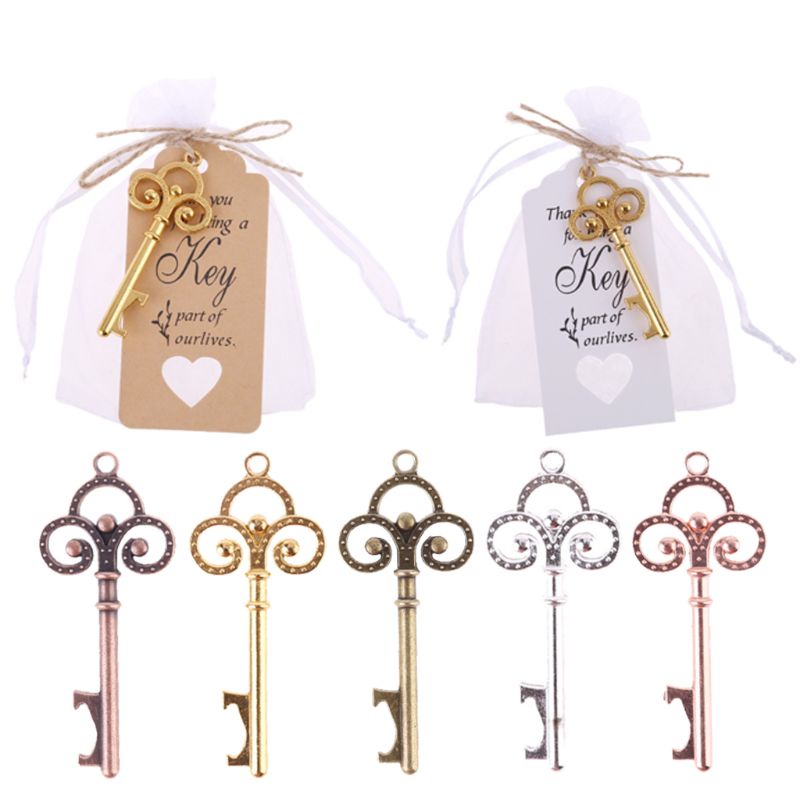 Set 50 Dụng Cụ Mở Nắp Chai Kèm Thẻ Phong Cách Vintage
