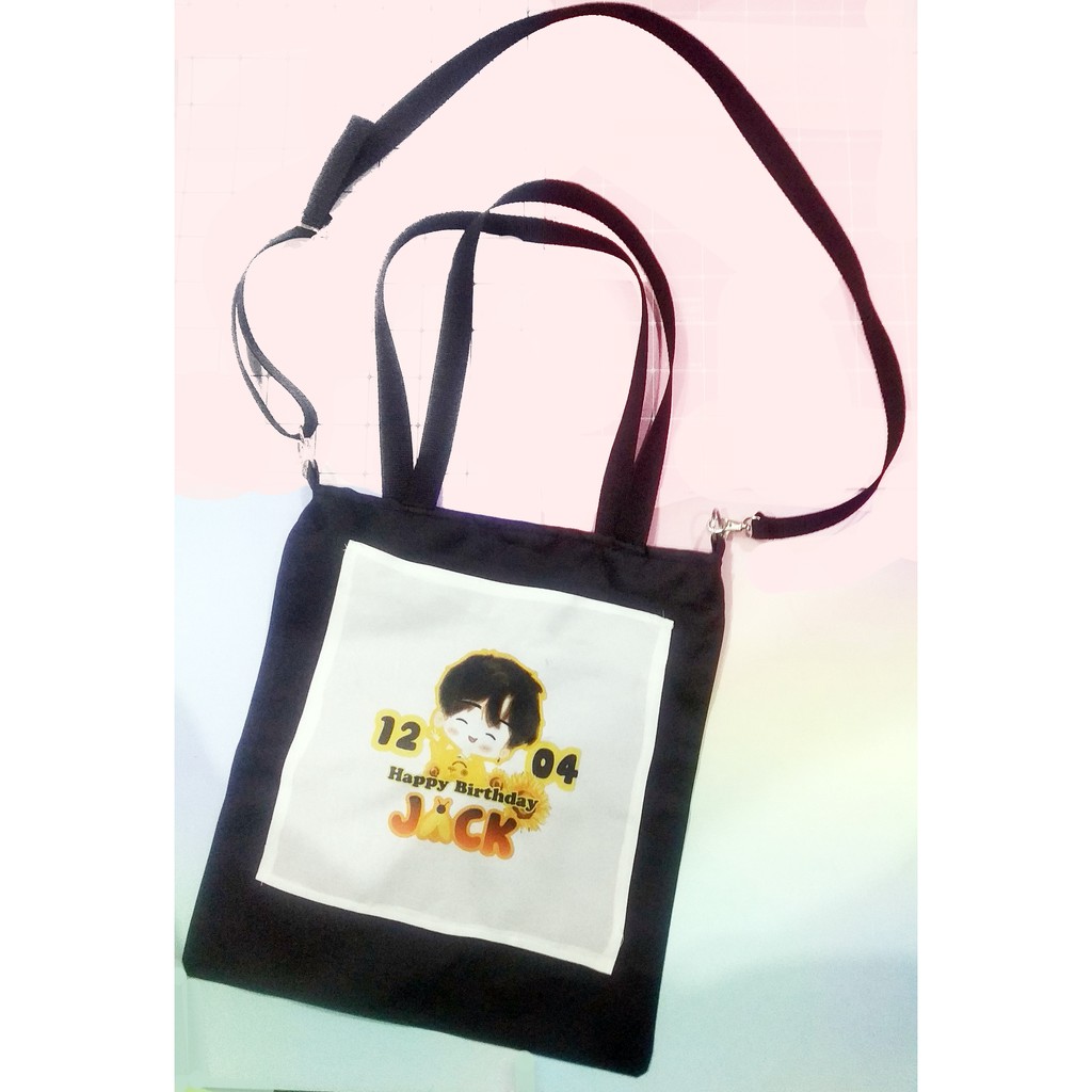 Túi đeo chéo Jack J97 TĐC8 túi tote thần tượng thời trang hoạt hình cute