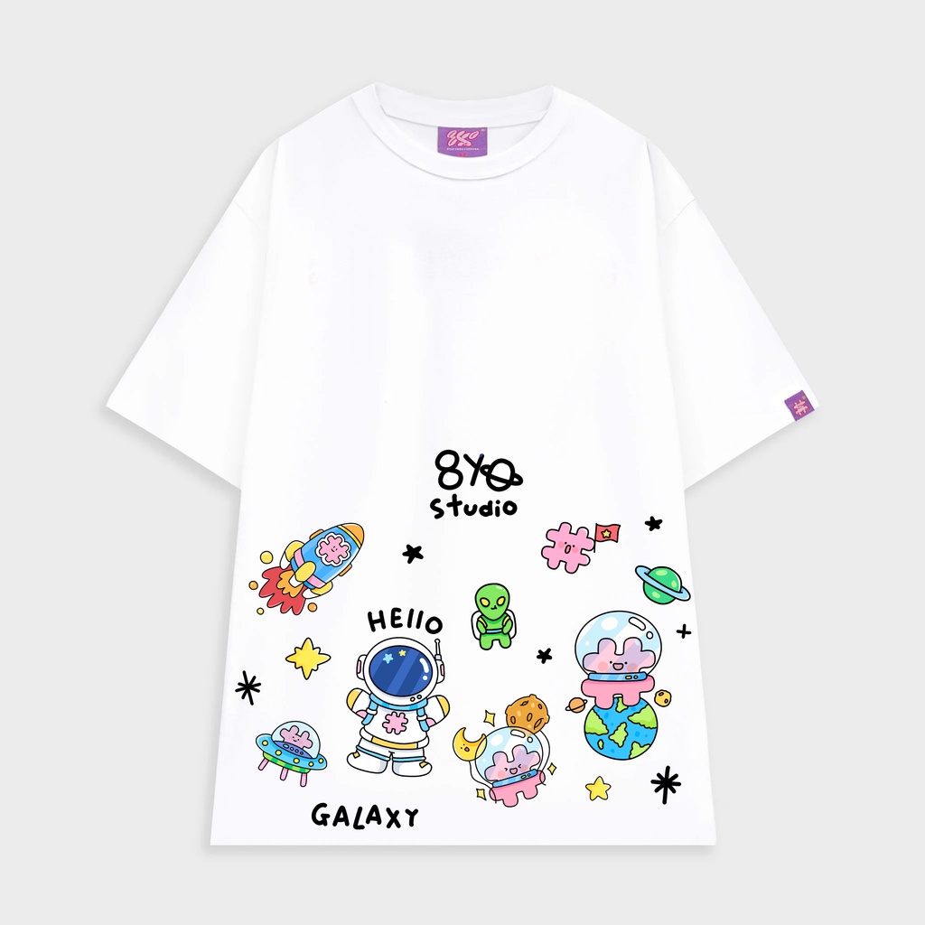 Áo thun 8YO Space Tee ver2.0 - Trắng