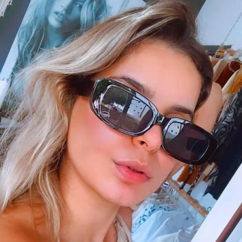 Kính mát gọng nhỏ phong cách retro Hàn Quốc cho nam nữ