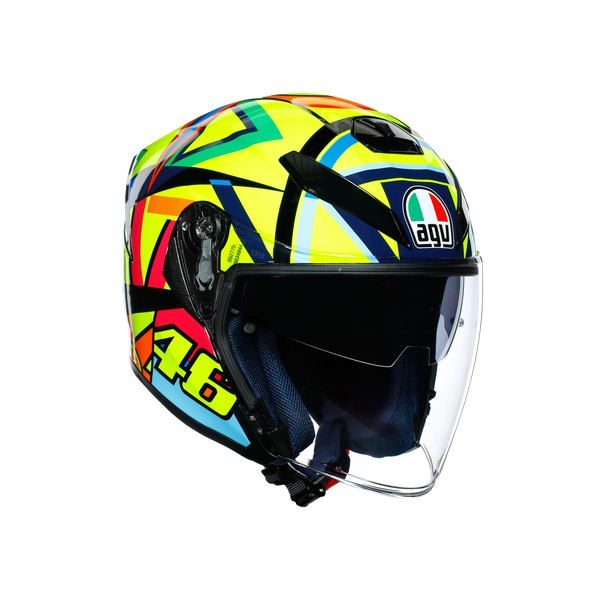 Nón K5 JET AGV ASIAN FIT SOLELUNA 2017