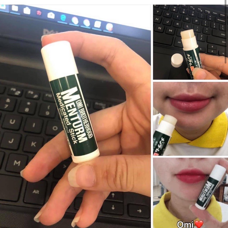 Son dưỡng ẩm không màu ROHTO Mentholatum Medicated LIP STICK