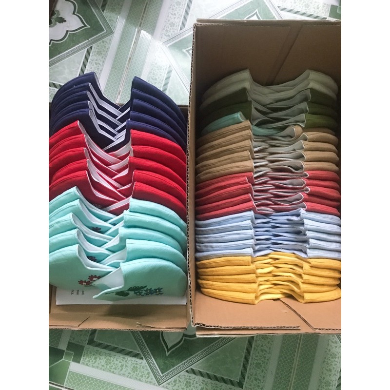 Khẩu trang vải linen 4 lớp | BigBuy360 - bigbuy360.vn