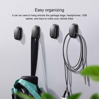[Bh 12 Tháng] Miếng dán đa năng Baseus Small Shell Vehicle Hook LV499 (Sticker Paste Holder)