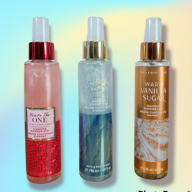 Xịt thơm toàn thân ánh nhũ Bath & Body Works