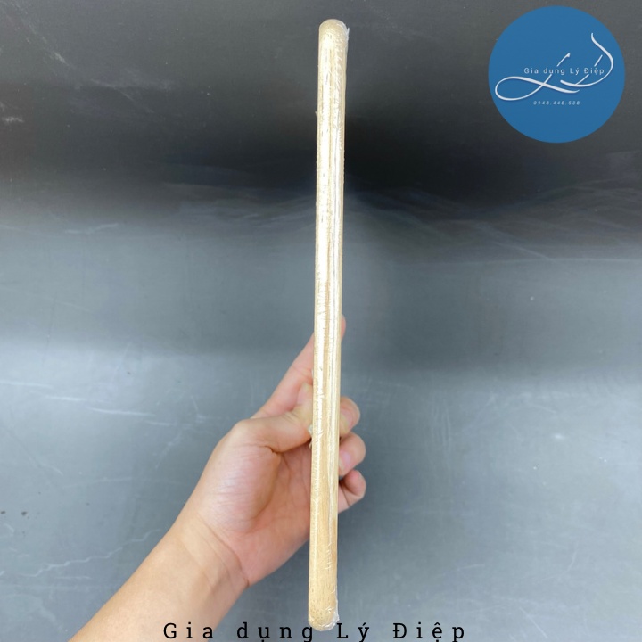 Thớt Gỗ Cao Su Chữ Nhật Mỏng Có Lỗ Treo - Gỗ Đức Thành 02901