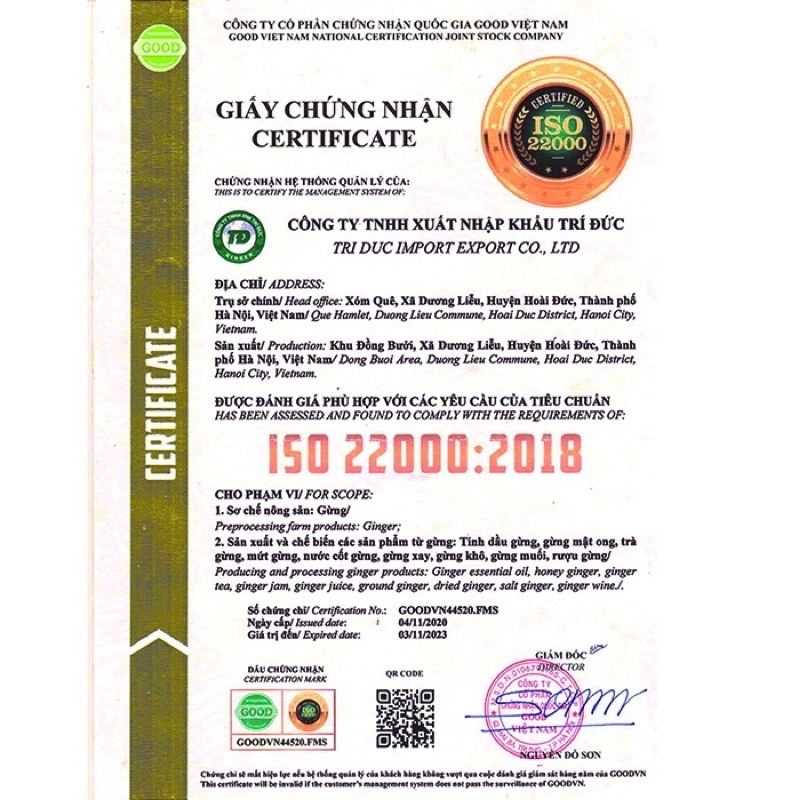 Nước cốt gừng nghệ hạ thổ chất lượng cao - Trí Đức | BigBuy360 - bigbuy360.vn