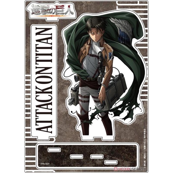 Mô hình mica standee ATTACK ON TITAN ver DIORAMA Đại chiến Titan in hình anime chibi trang trí trưng bày đẹp