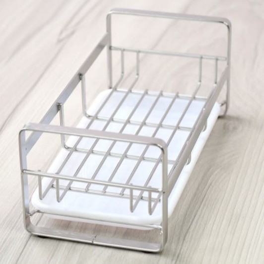 Kệ Rổ đựng đồ rửa bát Inox 304 Nanichino size Lớn(25cm x11cmx9cm)