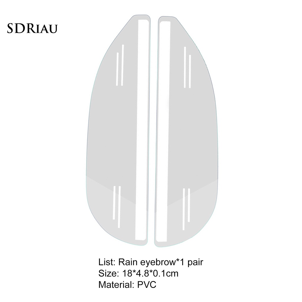 Miếng dán gương chiếu hậu chống nắng mưa tiện dụng cho xe hơi