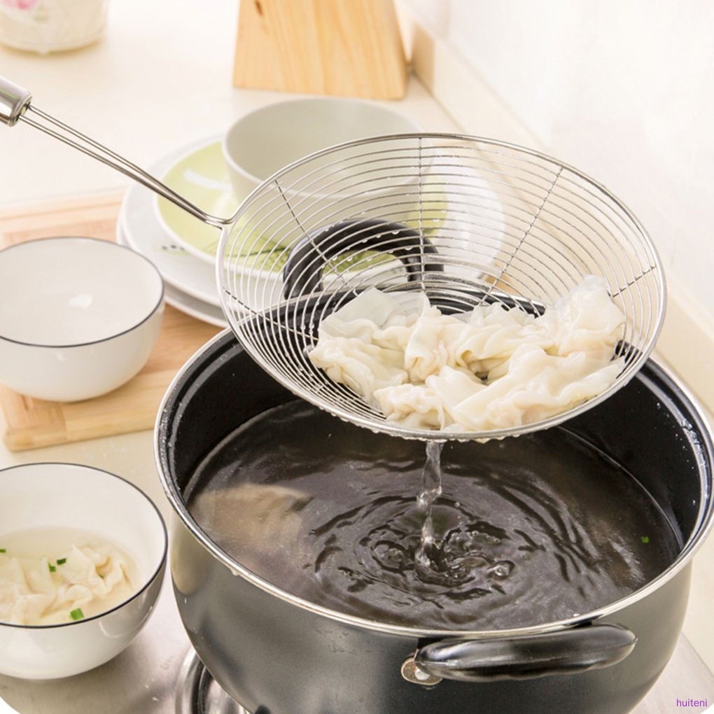 Vá Vớt Đồ Chiên Rán Bằng Thép Không Gỉ
