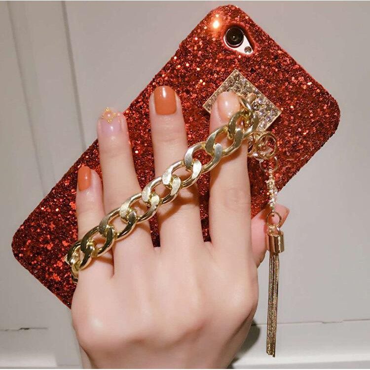 Ốp điện thoại lấp lánh có dây đeo cho Samsung Galaxy J2 J3 J5 J7 Prime PRO J4 J6 PLUS A50 A30 M20 A750 | BigBuy360 - bigbuy360.vn