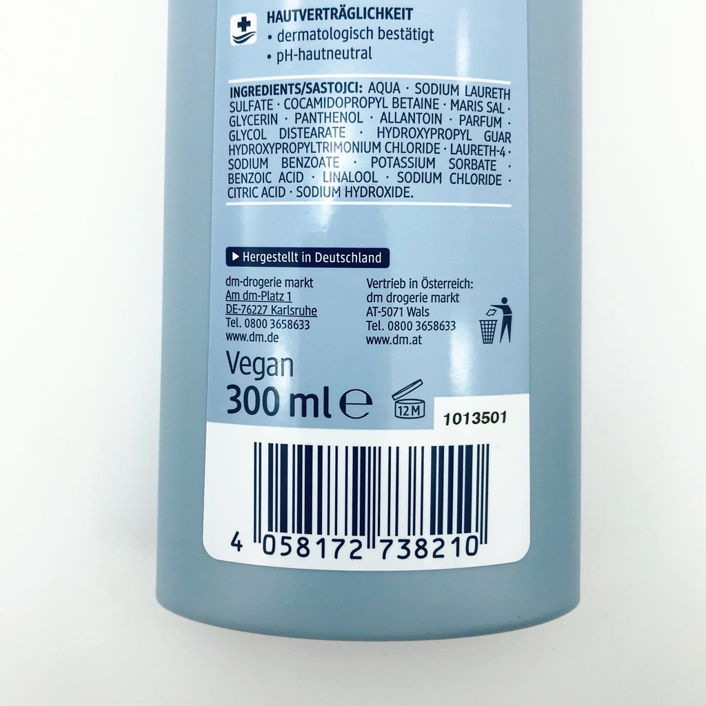 Dầu gội nam Balea Men Sensitive Shampoo Và Balea Men Fresh Shampoo 300ml của Đức dành cho mọi loại tóc