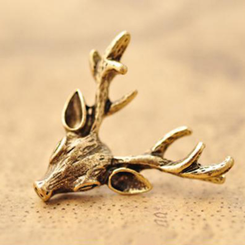 Cặp khuyên tai hình đầu nai cá tính dễ thương dành cho nữ