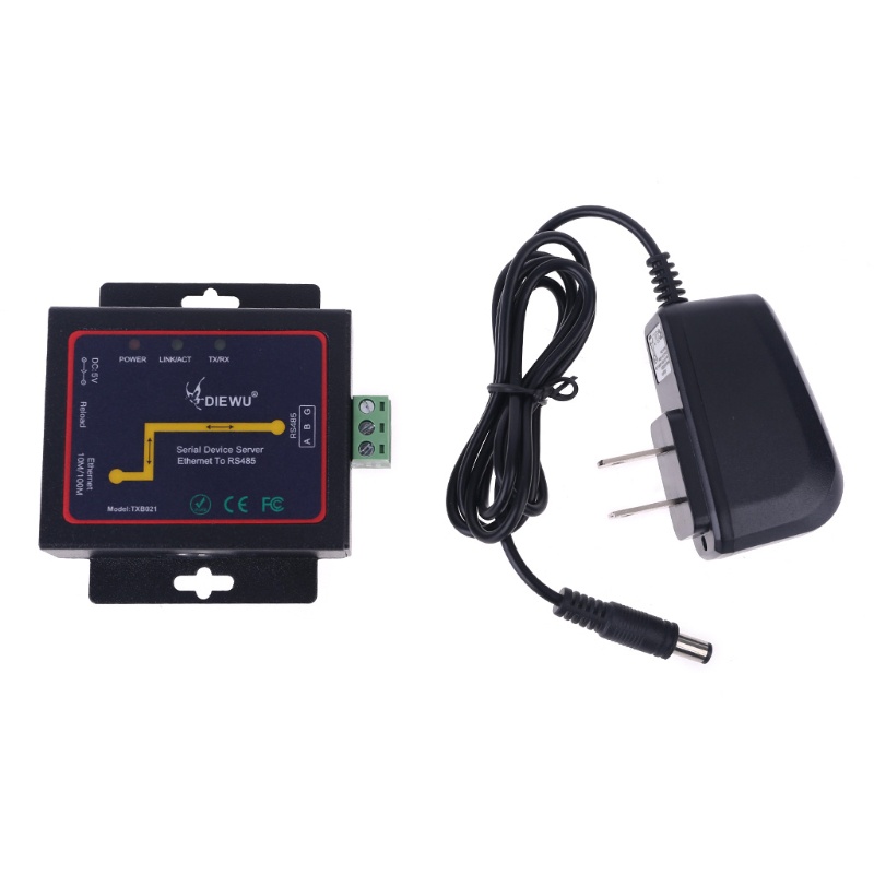 Mô Đun Chuyển Đổi RJ45 Sang RS485 LAN Ethernet Với Phích Cắm US