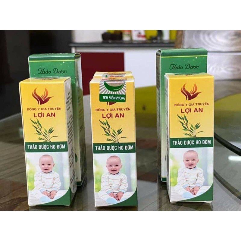 Tinh Dầu Ho Đờm Lợi An ,Thảo dược Ho Đờm Lợi An Chính Hãng