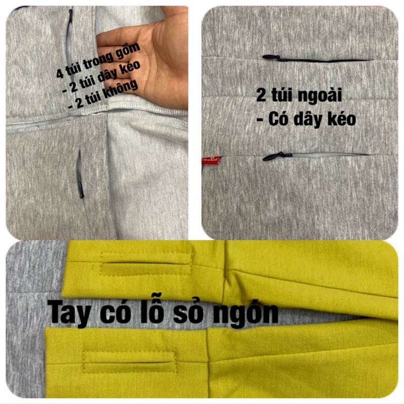 Áo khoác lime thời trang