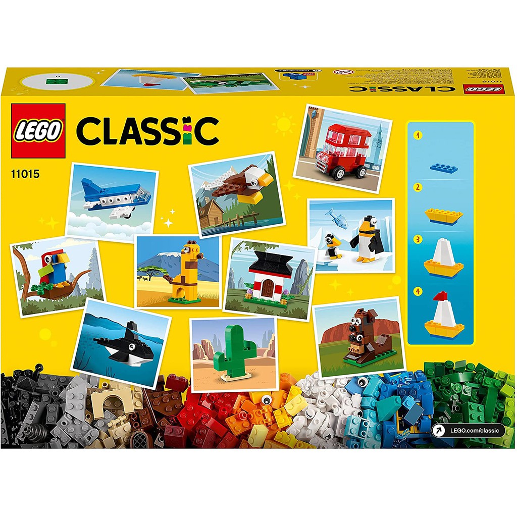ĐỒ CHƠI LEGO CLASSIC - Vòng quanh thế giới - MÃ SP 11015