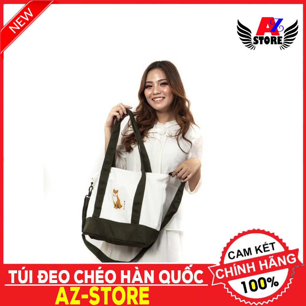 HOT /Simple Tote Midori™ / ĐEO CHÉO - VẢI CANVAS THỜI TRANG - VÀNG - HỒNG XANH NAVI - TÚI ĐEO CHÉO - TÚI TOTE - TÚI ĐEO