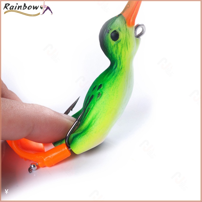 Mồi Câu Cá Giả Hình Con Vịt 8.5cm 12g Thiết Kế Hai Đầu Xoay Được