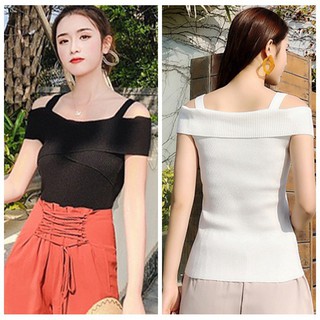 Áo nữ trễ vai thời trang