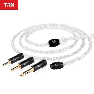 Dây Cáp Tai Nghe 8 Lõi Mạ Bạc 3.5/2.5/4.4mm MMCX/QDC/2PIN