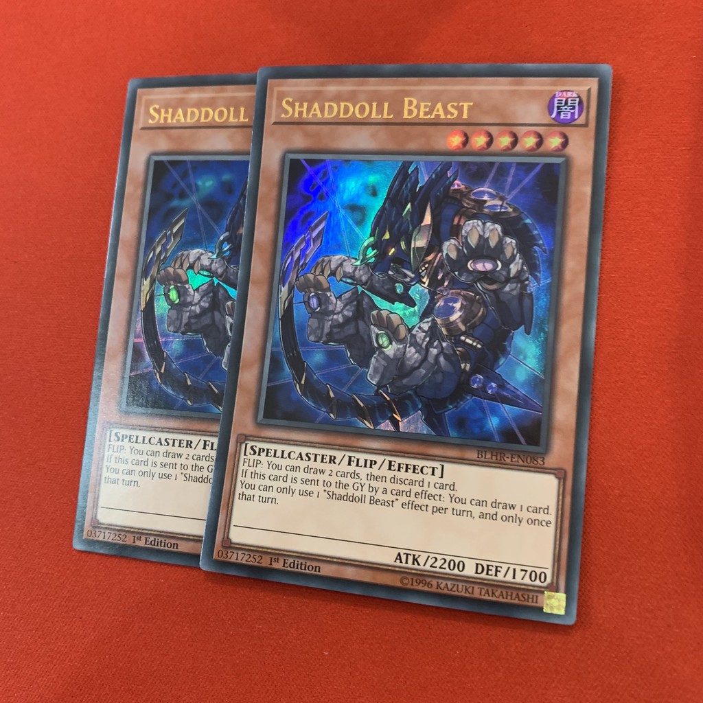 [EN][Thẻ Bài Yugioh Chính Hãng] Shaddoll Beast