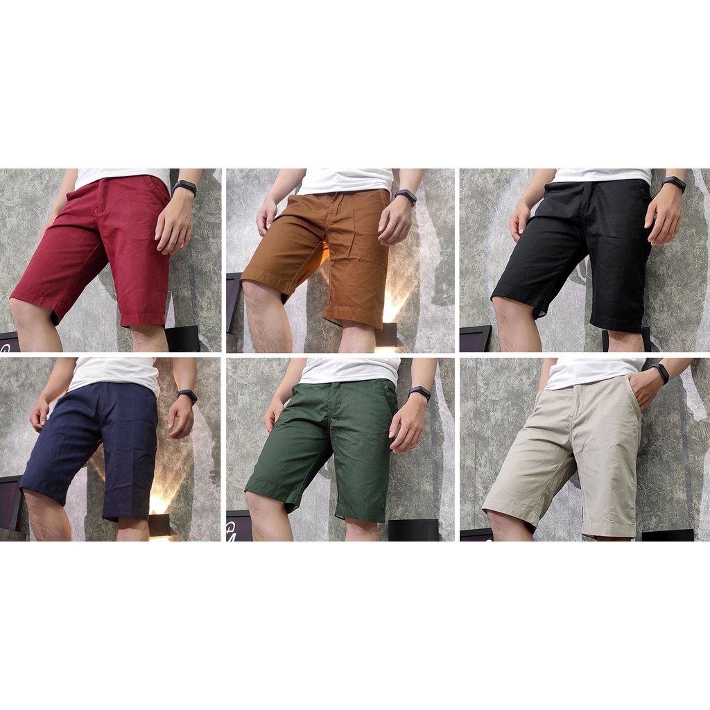 Quần short nam [ HÌNH THẬT ] vải kaki đẹp chuẩn form siêu bền SG183 Saosaigon | BigBuy360 - bigbuy360.vn