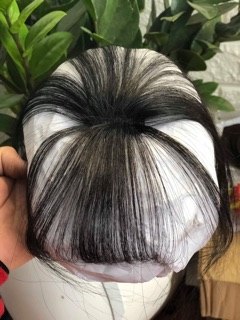Mái thưa phủ hói tóc thật