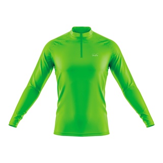Áo trekking dài tay màu Xanh neon thể thao nam Oxalis