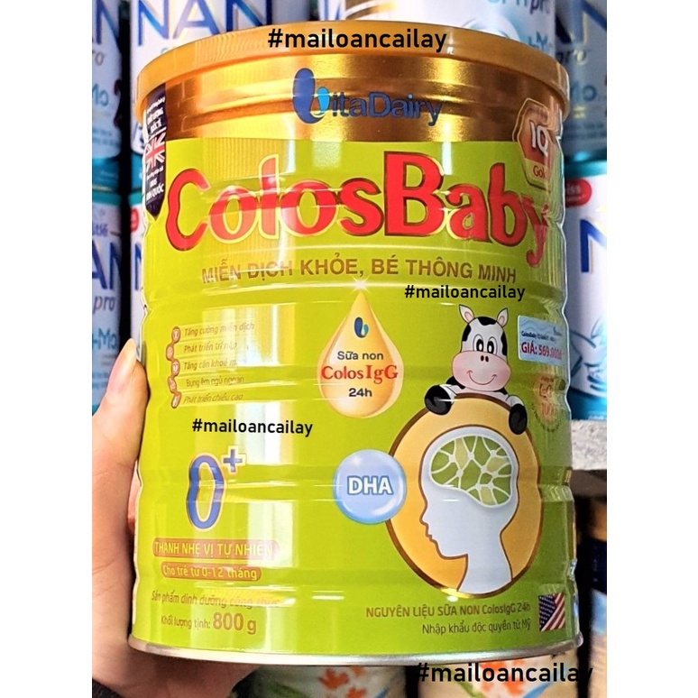 Sữa non ColosBaby IQ số 0+ lon 800g