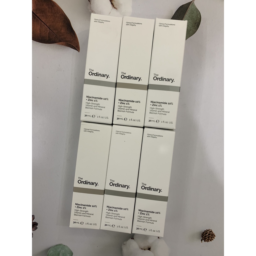Tinh chất dưỡng da The Ordinary Niacinamide 10% + Zinc 1% Oil Control Serum 30ml