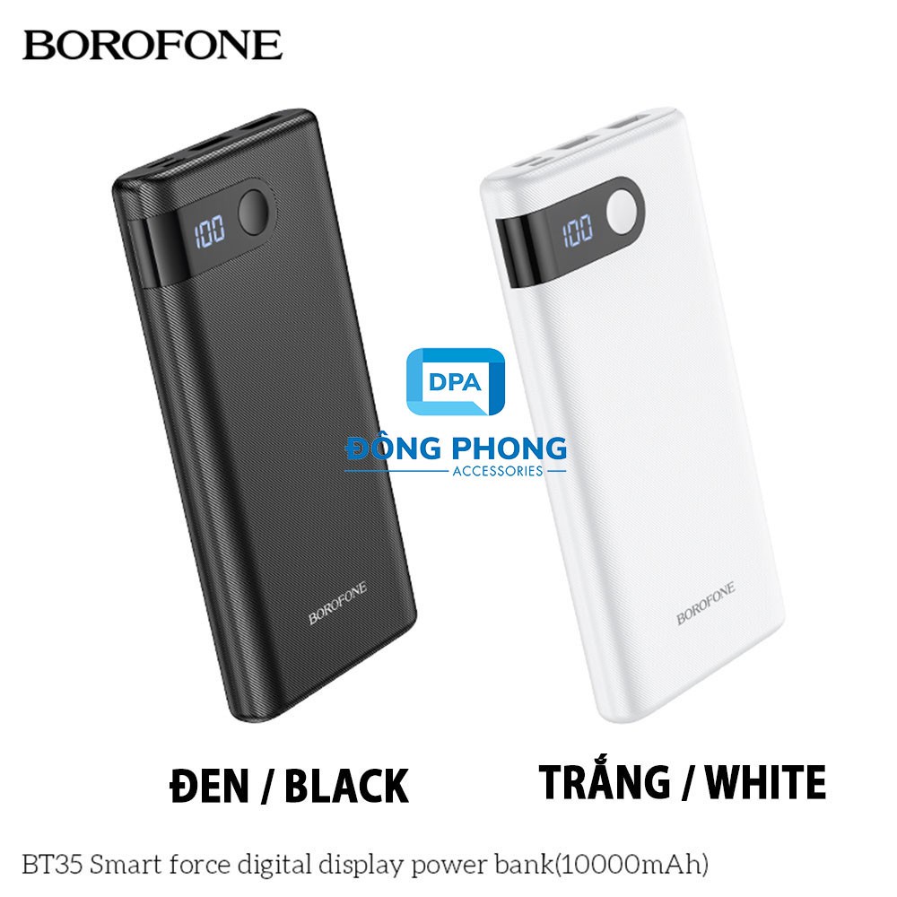 sạc dự phòng mini 1000mah chính hãng Borofone BT35