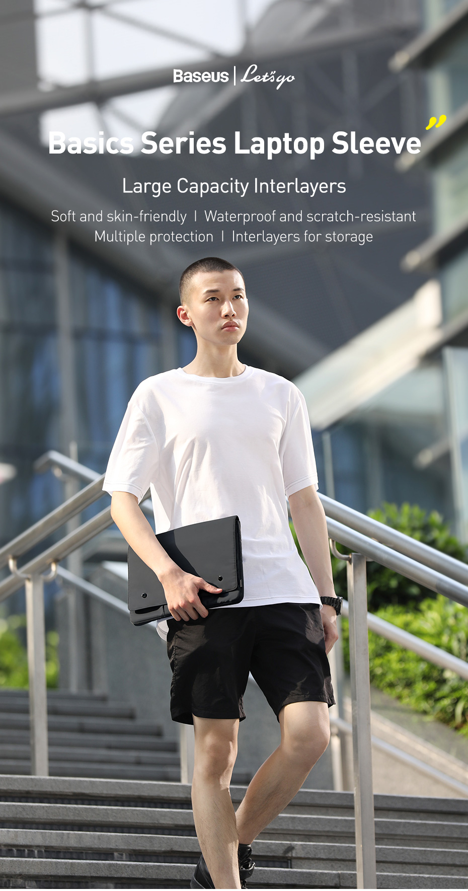 Baseus Laptop Sleeve Case For Macbook Air 13 Pro 15 Laptop Bag Tablet Sleeve Cover Bag For Macbook Air Pro 13" 15" Notebook Case | BigBuy360 - bigbuy360.vn