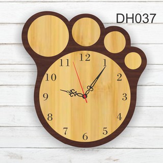 Đồng hồ treo tường Padora BigFoot DH037 (KT: 28x26cm)