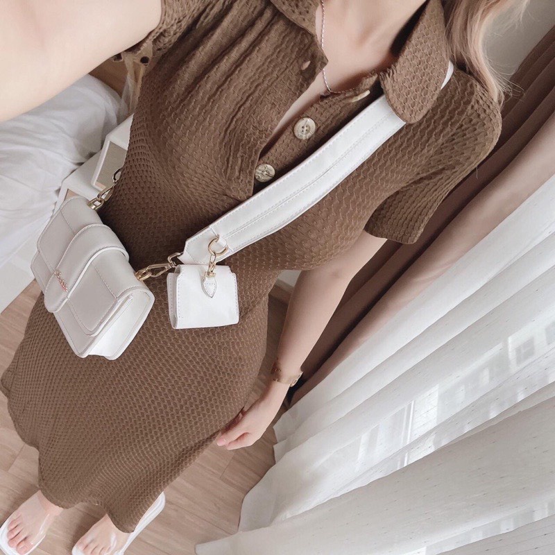Đầm Polo Nữ Suông, Đầm Ôm Body Chất Liệu Co Dãn Phong Cách Đơn Giản Trẻ Trung Thời Trang Nữ Xm Minh Phúc