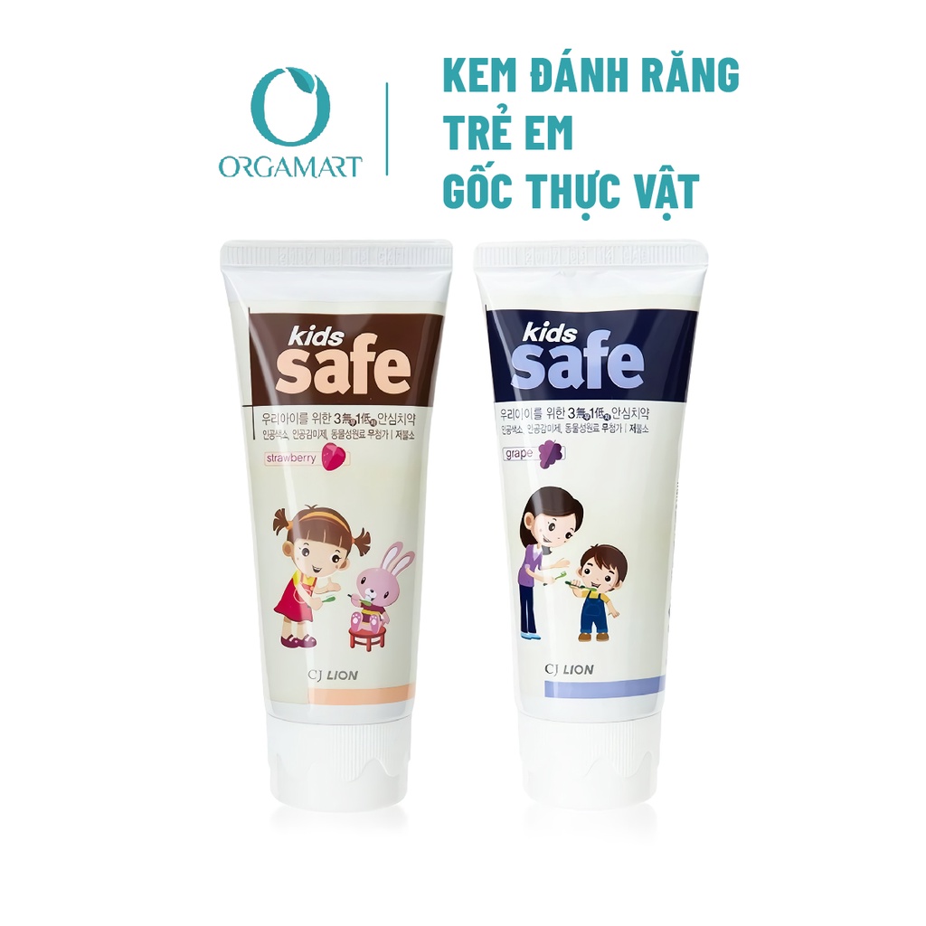 Kem Đánh Răng Trẻ Em Lion Kids Safe Hàn Quốc Sản Phẩm Chăm Sóc Răng Miệng Của Trẻ 90g