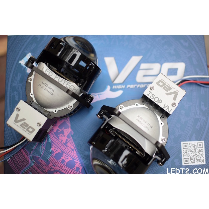 [LEDT2 ISOP] Đèn Bi - LED X - Light V20 Mới 2022 [Bảo hành 3 năm]