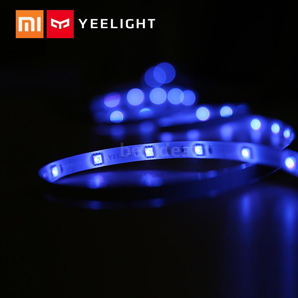 Dải đèn LED RGB Xiaomi Yeelight dài 1m độ sáng điều chỉnh được dùng trang trí nhà cửa/tiệc tùng